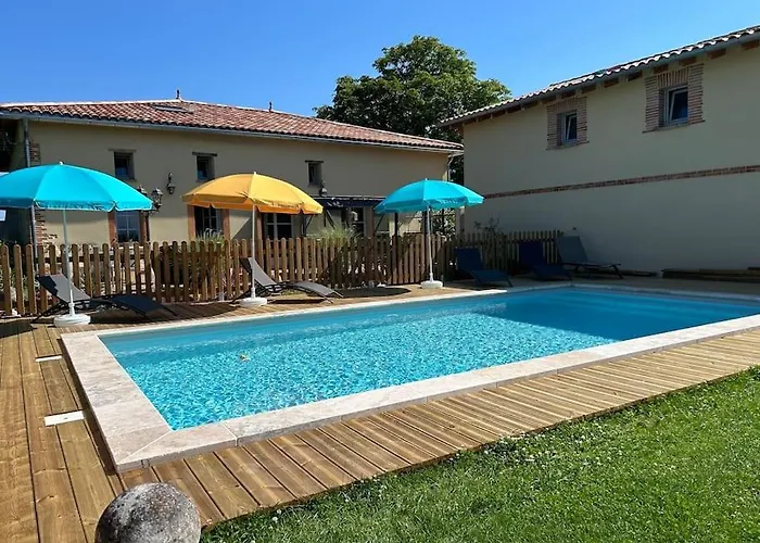 De Campagne - Vue Jardin- Piscine Apartment